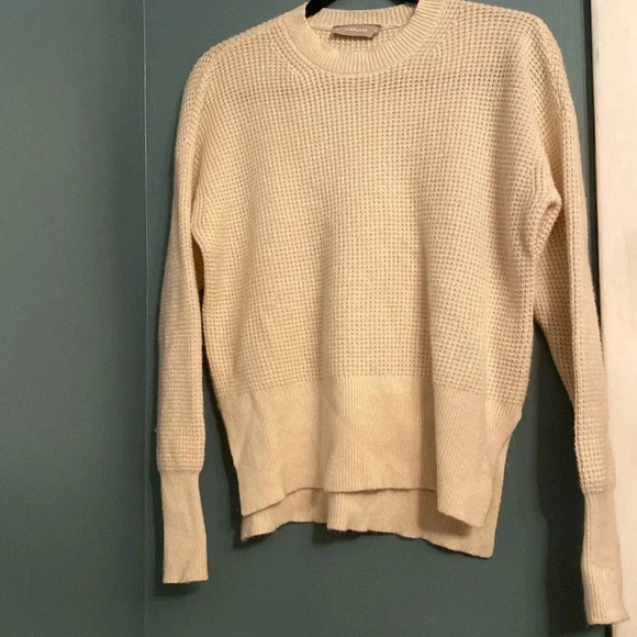 Everlane women’s 100% cashmere cream sweater - XS- crew neck - great condition - Picture 1 of 6